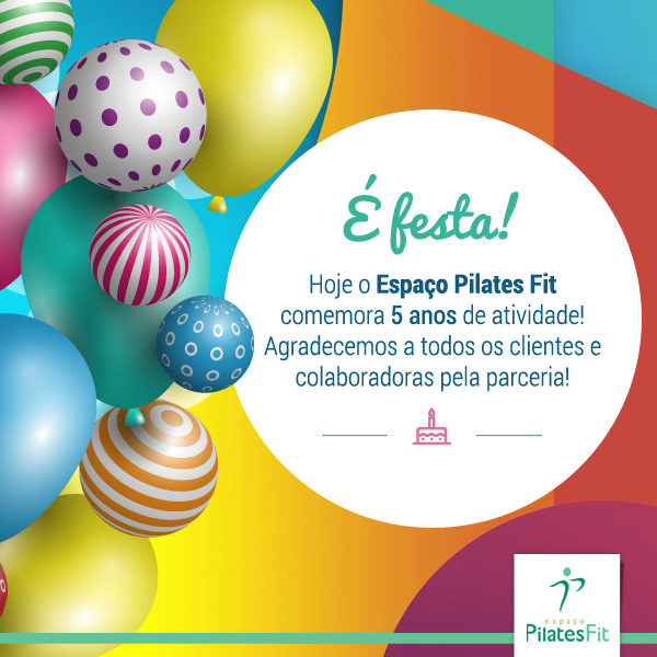 Aniversário Espaço Pilates Fit